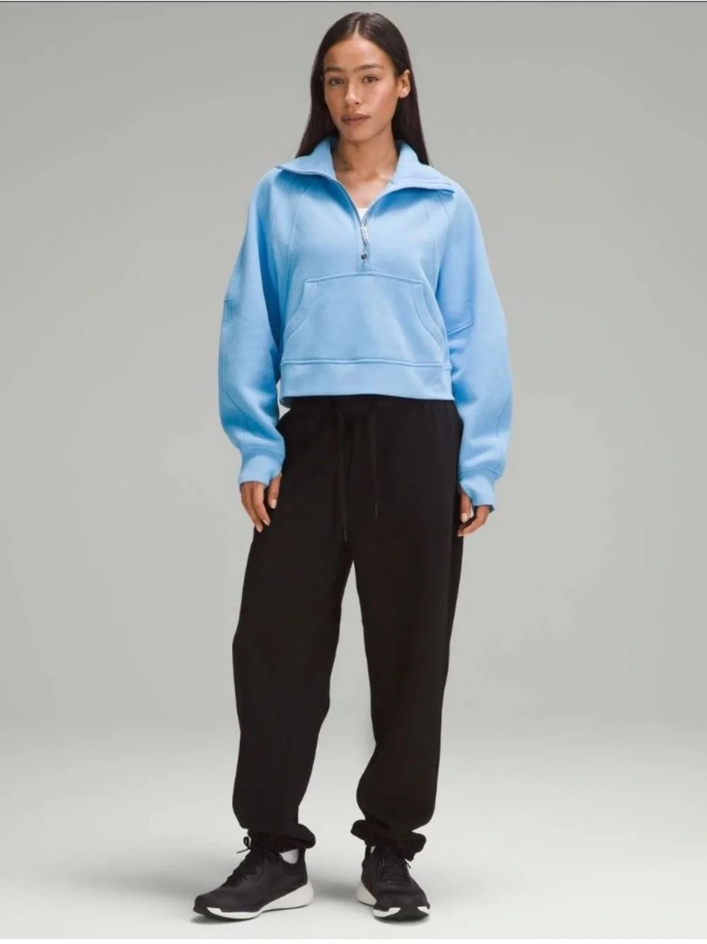 lululemon athletica Scuba Oversized Funnel Neck Aero Blue